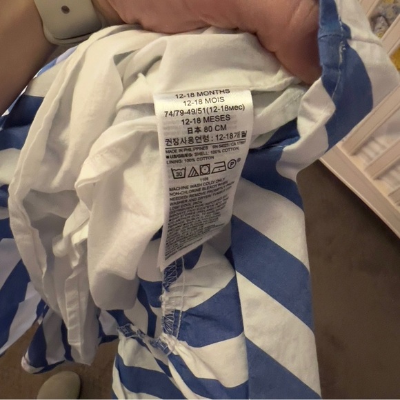 BabyGap Girls Striped Outfit 12-18 months - Picture 5 of 5